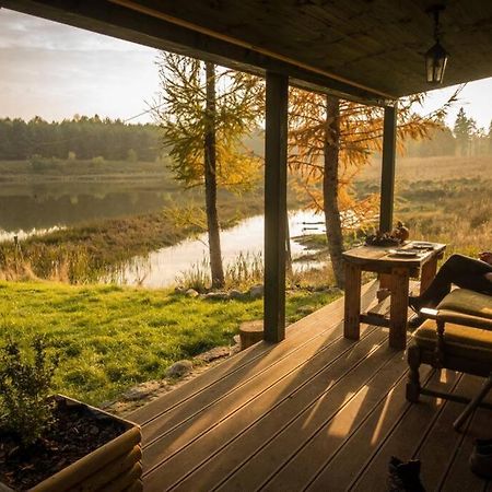 Hut In The Mid. Of Nowhere + Priv Pond+3 Ha Darzkowo Ngoại thất bức ảnh